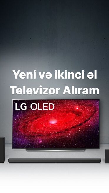 Televizorlar: Yeni və ikinci əl Televozorları alışı və Satışı