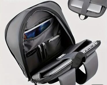 Noutbuklar üçün örtük və çantalar: Yeni Yeni Notbook çantası (Bel çantası) Rəng- qara Genişlənə bilir — 10