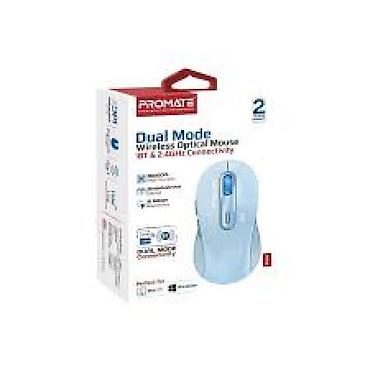 ucuz printer satilir: Promate KEN Blue Dual Mode Simsiz Optik Siçan İki rejimli bağlantı - — 1