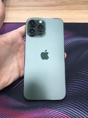 iphone 13 pro max qiymeti 128: IPhone 13 Pro Max, 128 GB, Matte Midnight Green, Face ID