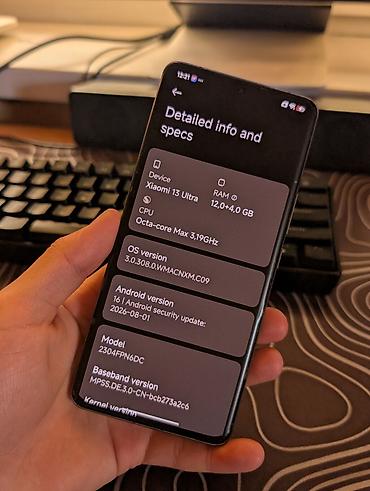redmi note 14 pro plus: Xiaomi, 13 Ultra, Б/у, 256 ГБ, цвет - Зеленый, 2 SIM — 6