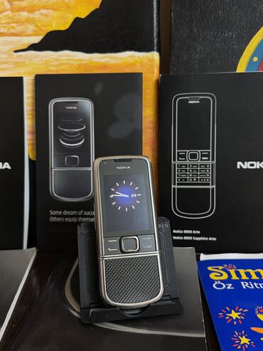 Nokia: Nokia 8 Sirocco, < 2 GB Memory Capacity, rəng - Boz, Düyməli — 14