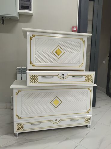 Сундуки: Сундук, Новый, Для приданого невесты, Дерево, цвет - Белый — 9