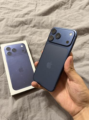 Уюлдук телефондор жана аксессуарлар: IPhone 17 Pro Max, Колдонулган, 256 ГБ, Blue Titanium, 91 % — 3