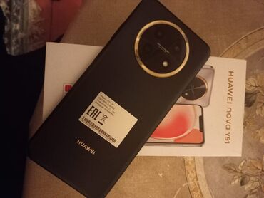 htc telefon qiymetleri: Huawei nova Y91, 8 GB, rəng - Qara