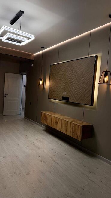 квартира бишкек ахунбаева: 1 комната, 50 м², Элитка, 5 этаж, Дизайнерский ремонт