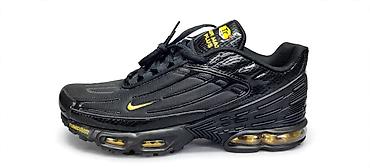Nike Air Max Plus Tn – crne patike sa zlatnim detaljima - Model: Air