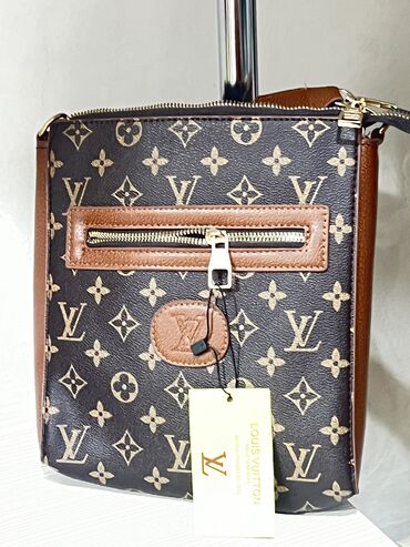 кожаная спортивная сумка: Классикалык сумка, Louis Vuitton, Унисекс, Жаңы