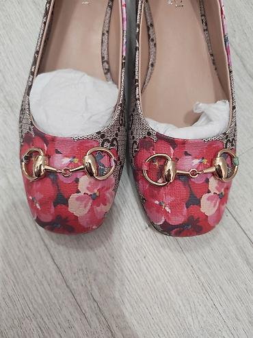 Baletanke: Gucci GG Supreme Blooms baletanke kozne, replika A klase * NOVO * — 3