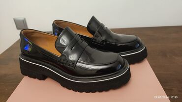 туфли на платформе: Туфли Basconi, 38.5, цвет - Черный