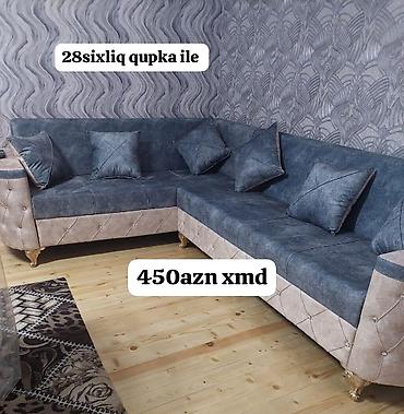 - L-künc divan dəsti - Rəng: tünd boz oturacaq və arxa hissə, bej lalafo.az -da - L-künc divan dəsti - Rəng: tünd boz oturacaq və arxa hissə, bej