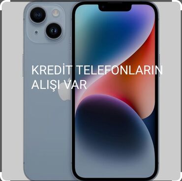 Apple iPhone: IPhone 14, Göy, Kredit