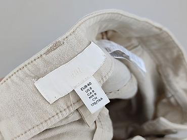 cargo hm: H&M, Spodnie cargo damskie, rozmiar L — 4