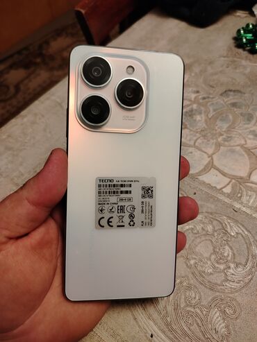 tekno spark 20: Tecno Spark 20 Pro, 256 GB, rəng - Ağ, İki sim kartlı