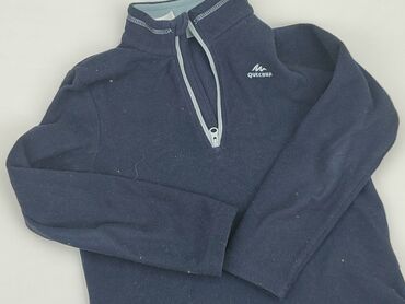 modne bluzki sweterki: Sweatshirt, Decathlon, 8 years, 122-128 cm, condition - Fair