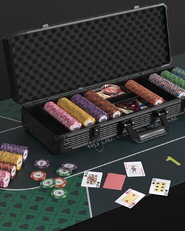 сукно для покера: Набор для покера премиум класса шикарного качества в дюралевым-крепком