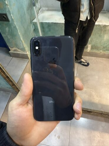Apple iPhone: IPhone X, 64 GB, Qara, Face ID