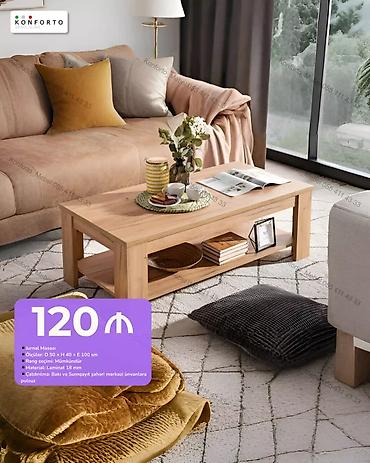 Dördbucaq masa, Açılmayan, Təkərsiz, Laminat