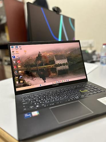 ASUS: 💻 Model: ASUS VivoBook K513EA 🖥️ Ekran: OLED ekran – görüntü və rəng — 6