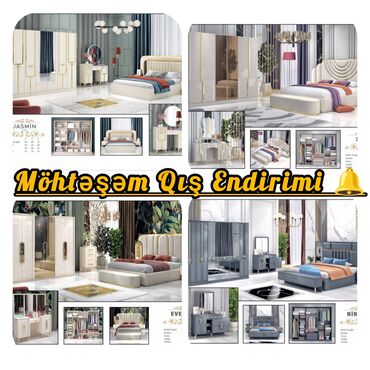 Yataq otağı dəstləri: İkinəfərlik çarpayı, Türkiyə, Yeni — 1