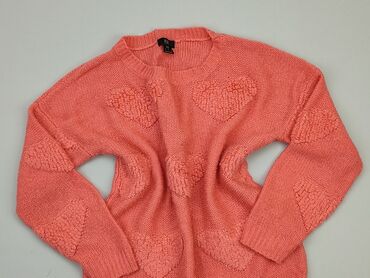 bluzki z okrągłym dekoltem: Sweter, F&F, XS, stan - Dobry