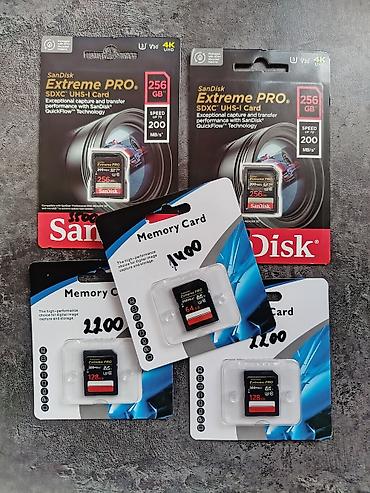 Карты памяти SD/SDXC SanDisk Extreme Pro 💵Цена •32 Gb 950 сом •64 Gb