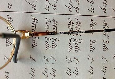 Naočare: Kenneth Jay Lane ORIGINAL dioptrijski ram. Made in ITALY. ORIGINAL — 6