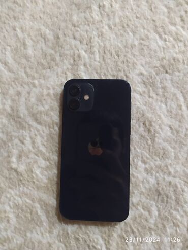 Apple iPhone: IPhone 12 mini, 64 GB, Black Titanium, Simsiz şarj, Face ID