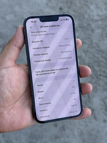 line 6: IPhone 13 Pro, 256 ГБ Характеристики и особенности: - Экран 6.1" — 4