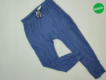 Spodnie, M (EU 38), stan - Dobry, wzór - Jednolity kolor, kolor - Niebieski