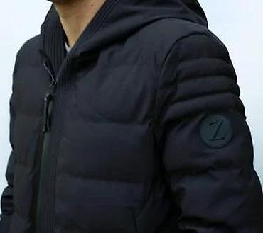 Zimske jakne: Muška zimska parka – crna - Duga silueta do sredine butina, ravnog — 14