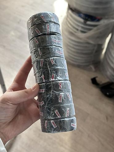 Изолента VIN-TAPE Denka, чёрная. ПВХ-изолента для электротехнических