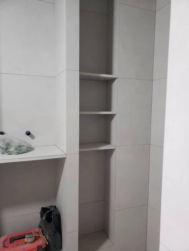 Укладка плитки: Подготовка стен для грунтовки, Гидроизоляционные работы, Укладка плитки на откосы, окна, двери | Керамическая плитка, Керамогранитая плитка, Мозаичная плитка | Вертикальная укладка, Диагональная укладка, Горизонтальная укладка 3-5 лет опыта — 7