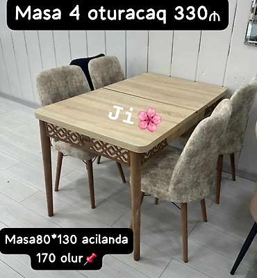 masaustu dest: Mətbəx və yemək otağı üçün müxtəlif masa dəstləri 1) Künc divanlı — 2