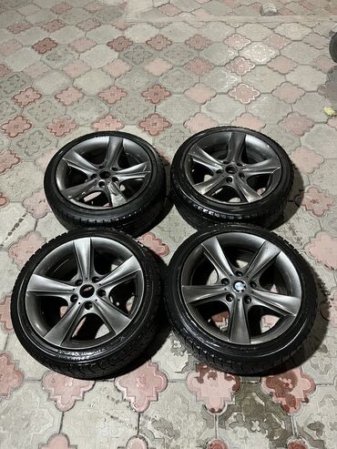 датчик абс бмв: Дөңгөлөктөр монтажда 215 / 45 / R 17, Кыш, Колдонулган, Комплект, Жеңил унаалар, Куйма, тешиктери - 5