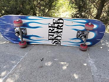 drift trike: Skateboard – Fire Skate Board dizaynı - Lövhə: klassik iki tərəfli — 3