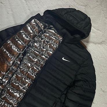 флис найк: Мужская куртка, Все размеры, Nike, Новый, цвет - Черный, Самовывоз — 4