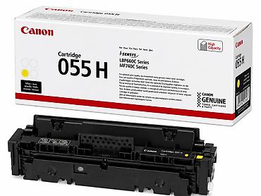 Картриджи: №: 10763 Məhsulun adı: Toner-kartric Canon CRG 055 H Y 3017C002X sarı — 1