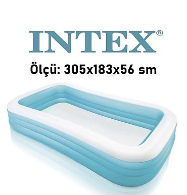 басени: 🌊 Elektron Nasos HƏDİYYƏ! 🎁 INTEX Şişmə Hovuz – Yay üçün ideal seçim! — 1