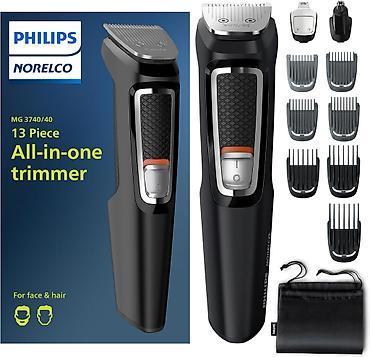 🔥 PHİLİPS MULTİGROOM 3000 – MG3740 🔥 ✨ Saç, saqqal, bıyıq, burun —