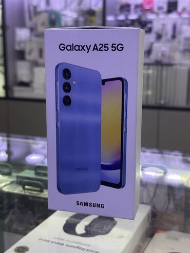 жалал абад телефоны: Samsung Galaxy A25, Жаңы, 256 ГБ, түсү - Көгүлтүр, Бөлүп төлөө менен, 2 SIM