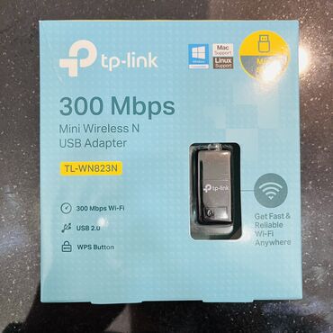 Modemlər və şəbəkə avadanlıqları: TP-Link WN823N Wi-Fi adapteri kompyuterlərə sürətli və stabil simsiz