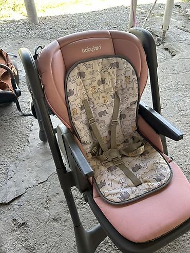 Эмерек: Детский стульчик для кормления Babyton - Удобное мягкое сиденье с — 3