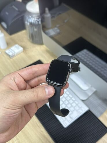 Smart saatlar: Smart saat, Apple, Sensor ekran, rəng - Qara