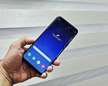 note 2: Samsung Galaxy S8 Plus, Б/у, 64 ГБ, цвет - Черный, 2 SIM — 3