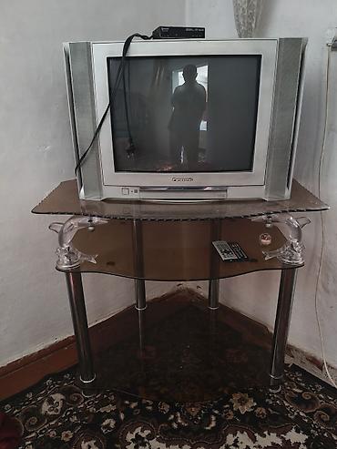 ТВ и видео: Продаю не дорого телевизор Panasonic с кинескопом + тумба под ТВ - На — 1