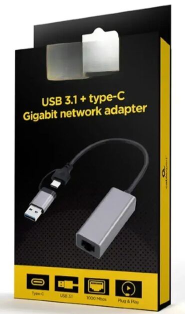 kombinovana pec na pelet i drva: Brand: Gembird |x|x Model: GEMBIRD A-USB3AC-LAN-01 Gembird USB 3.1 +