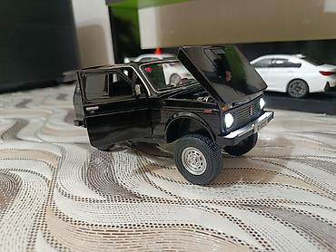 İncəsənət və kolleksiyalar: Məhsul: LADA Niva (VAZ-2121) metal maket avtomobil - Miqyas: 1:24 — 1