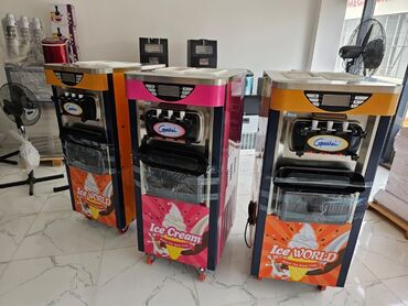 hp azerbaycan: Dondurma aparatı Goshen 3 rəngli yumşaq dondurma maşınıdır . Kompresör