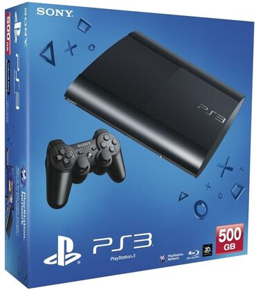 PS3 (Sony PlayStation 3): PlayStation 3 problemsiz 35 oyunlu 2 teze pultlu qutusu var